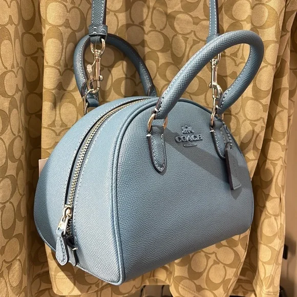 Coach Sydney Satchel 
SV/Pacific Blue - Picture 16 of 16